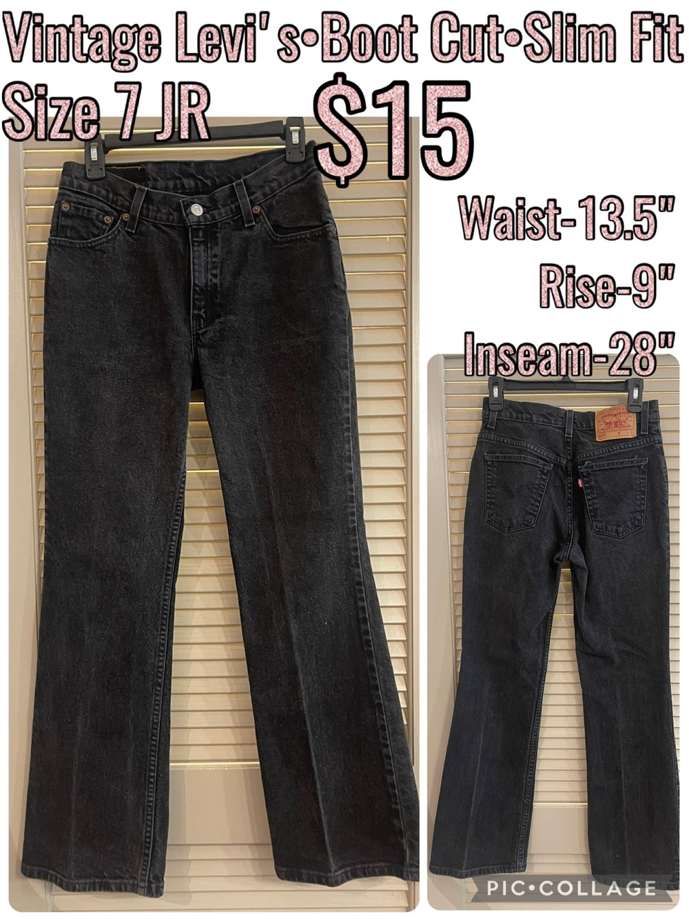 Levi's Black Women's Bootcut Jeans